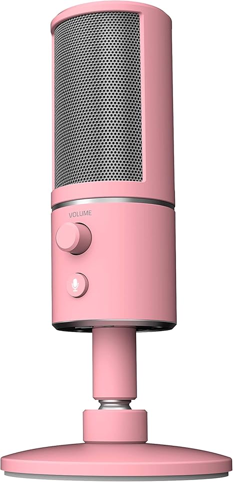 Razer Seiren X USB Streaming Microphone-Quartz Pink Razer Seiren X USB Streaming Microphone-Quartz Pink